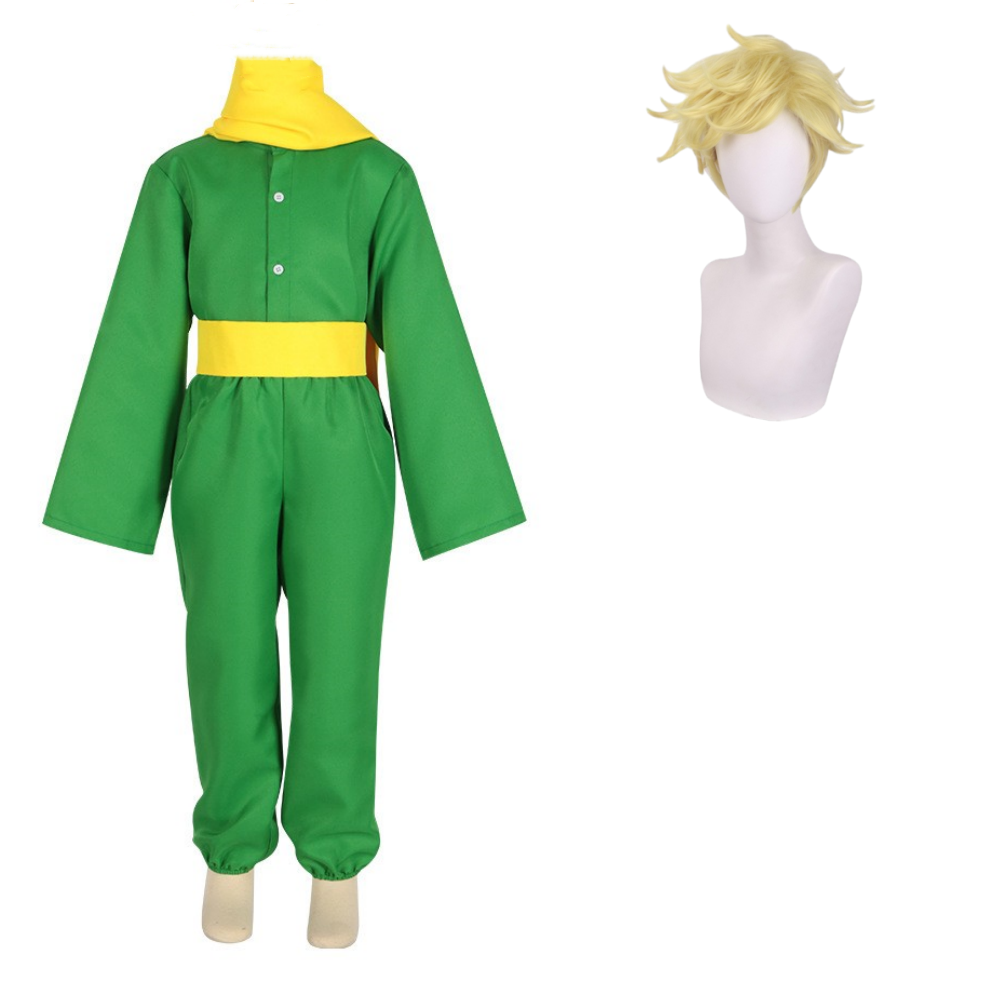 Adult Kids The Little Prince (2025) The Little Prince Green Set Outfits Cosplay Costume