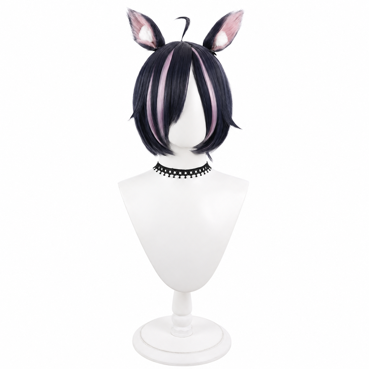 Chainsmoker Cat (2026) Hameko Wig Ears Cosplay Halloween Accessories Props