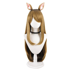 Chainsmoker Cat (2026) Kansai Neko Wig Ears Cosplay Halloween Accessories Props