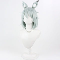Chainsmoker Cat (2026) Yaniko Wig Ears Cosplay Halloween Accessories Props