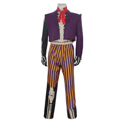 CoCo Hector Rivera Purple Brown Set Outfits Cosplay Halloween Costume