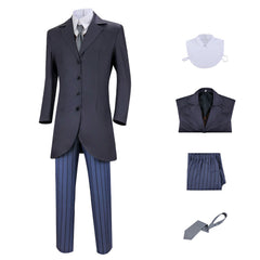 Corpse Bride Victor Gray Wedding Suit Outfits Cosplay Costume Halloween Suit