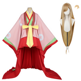 Cosmic Princess Kaguya (2026) Kaguya Pink Red Kimono Set Outfits Cosplay Costume