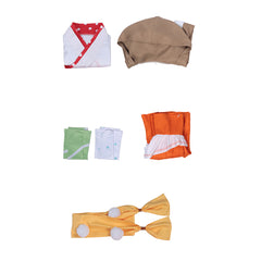 Cosmic Princess Kaguya (2026) Mami Isayama Brown Yellow Set Outfits Cosplay Costume