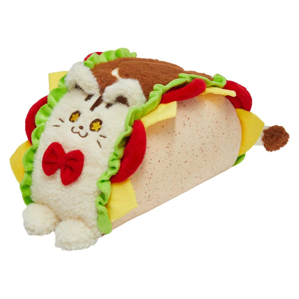 Cute Burrito Taco Cat Food Cosplay Plush Toys Cartoon Soft Stuffed Dolls Mascot Birthday Xmas Gift - Original