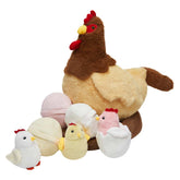 Cute Egg-Laying Hen Chicks Funny Animals Cosplay Plush Toys Cartoon Soft Stuffed Dolls Mascot Birthday Xmas Gift - Original