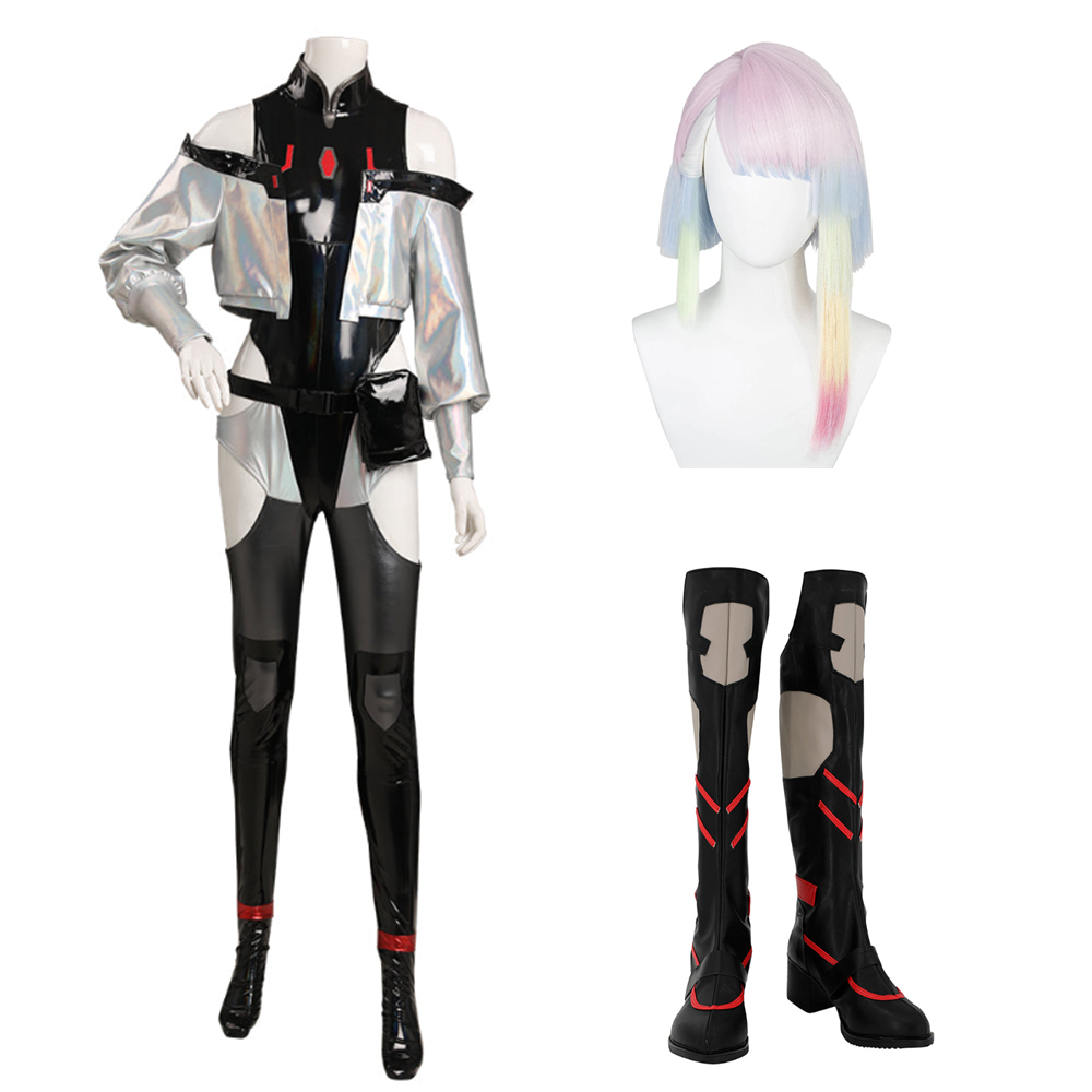 Anime Cyberpunk: Edgerunners - Lucy Cosplay Costume Outfits Halloween Carnival Suit