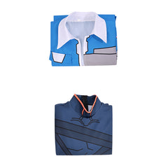 Cyberpunk: Edgerunners 2 (2026) D Blue Jacket Jumpsuit Set Outfits Cosplay Costume