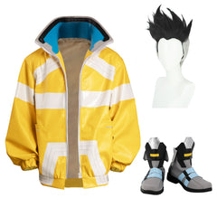 Cyberpunk: Edgerunners David Yellow Jacket Coat Outfits Cosplay Costume