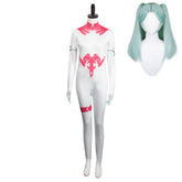 Cyberpunk: Edgerunners Rebecca White Pink Jumpsuit Outfits Cosplay Costume