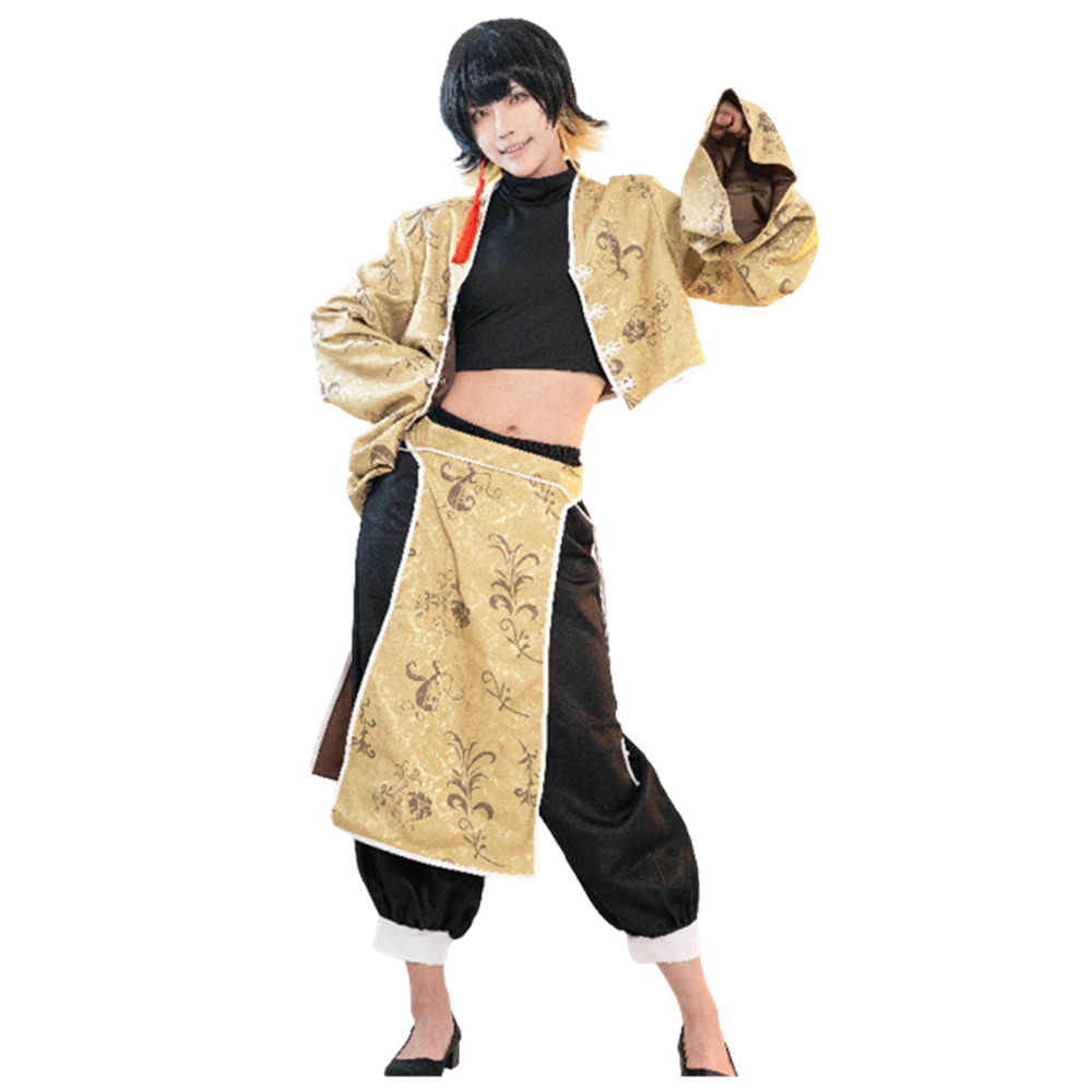 Blue Lock China Kung Fu Meguru Bachira Cosplay Costume