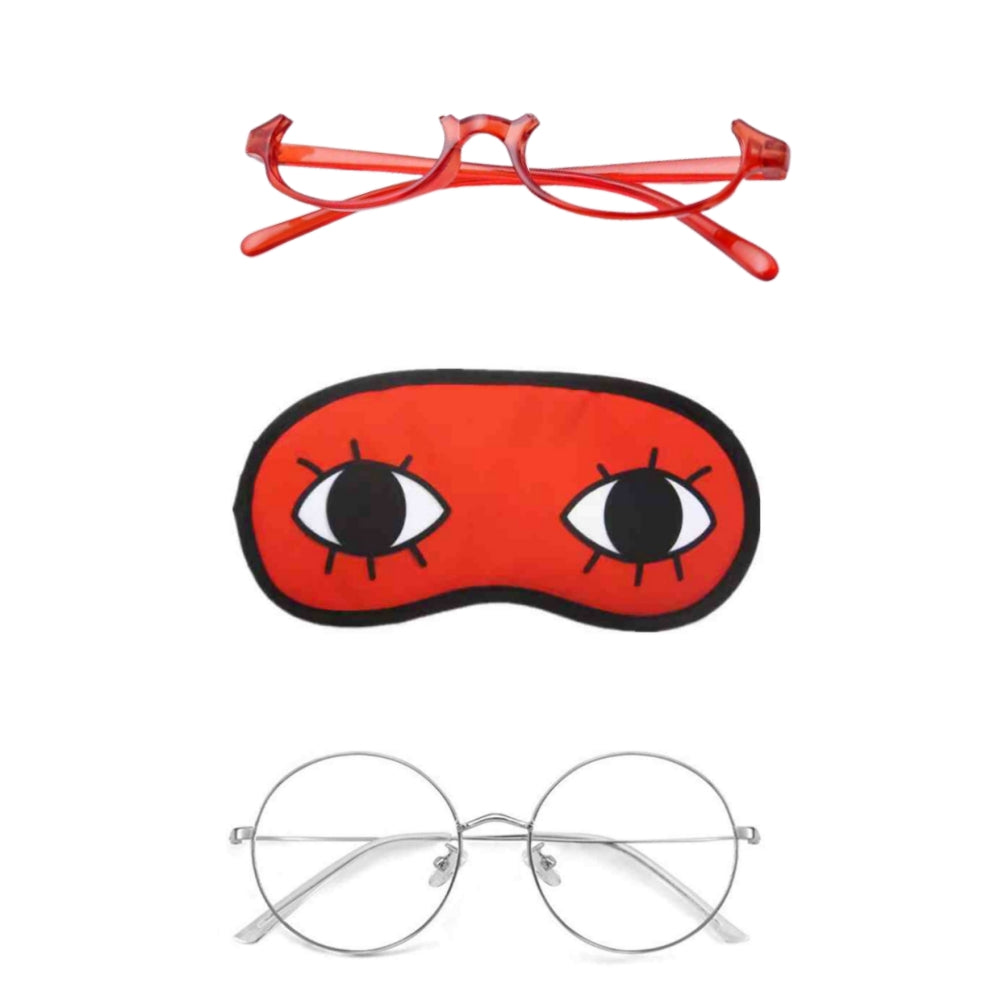 Dandadan (2024) Seiko Ken Glasses Eye Mask Cosplay Accessories Props