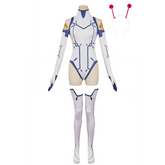 Dandadan Season 2 (2025) Bamora White Jumpsuit Outfits Cosplay Costume