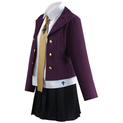 Danganronpa Kyoko Kirigiri Purple School Uniform Set Outfits Cosplay Costume