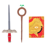 Delicious In Dungeon Marcille Wand Laios Sword Thistle Magic Book Weapon Cosplay Accessories Props