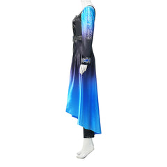 Descendants: Wicked Wonderland (2026) Evie Blue Black Jumpsuit Set Outfits Cosplay Costume