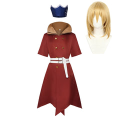 Dr. Stone Science Future (2026) Ryusui Nanami Red Coat Set Outfits Cosplay Costume