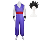 Anime Dragon Ball Super : Super Hero Son Gohan Cosplay Costume Outfits Halloween Carnival Suit