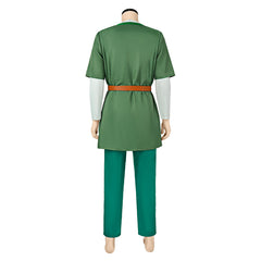 Dragon Quest VII Arusu Green Set Outfits Cosplay Costume Halloween Carnival Suit