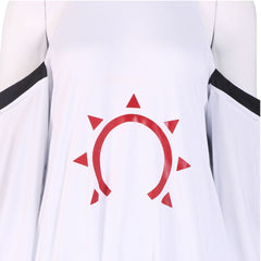 Fire Force Haumea Second Pillar White-Clad Third Generation pyrokinetic Cosplay Costume Outfits Halloween Carnival Suit