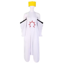 Fire Force Haumea Second Pillar White-Clad Third Generation pyrokinetic Cosplay Costume Outfits Halloween Carnival Suit