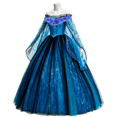 Frankenstein Elizabeth Blue Tulle Dress Outfits Cosplay Costume Halloween Suit