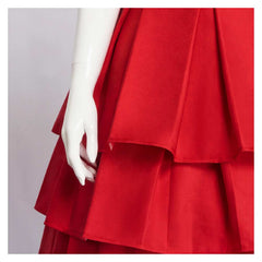 Frieren: Beyond Journey's End Frieren Red Skirt Set Outfits Cosplay Costume