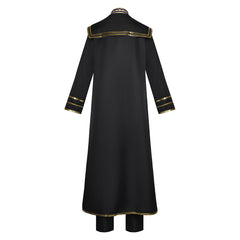 Frieren: Beyond Journey's End Heiter Black Set Outfits Cosplay Costume