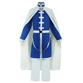 Frieren: Beyond Journey's End Himmel Blue White Set Outfits Cosplay Costume