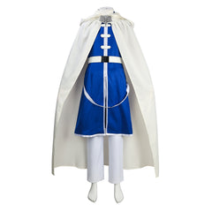 Frieren: Beyond Journey's End Himmel Blue White Set Outfits Cosplay Costume