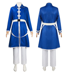 Frieren: Beyond Journey's End Himmel Blue White Set Outfits Cosplay Costume