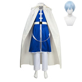 Frieren: Beyond Journey's End Himmel Blue White Set Outfits Cosplay Costume