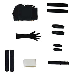 Frieren: Beyond Journey's End Ubel Black Dress Set Outfits Cosplay Costume