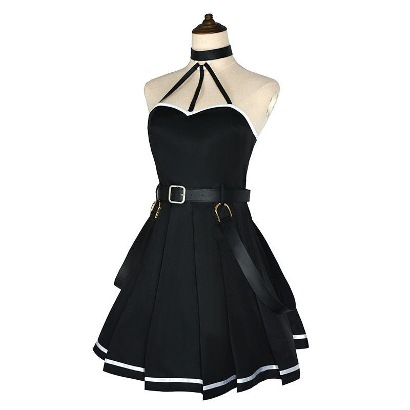 Frieren: Beyond Journey's End Ubel Black Dress Set Outfits Cosplay Costume
