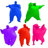 Funny Colorful Inflatable Costume Full Body Jumpsuit Outfits Cosplay Costume Halloween Carnval Suit