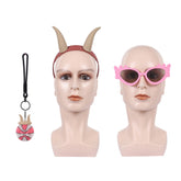 GOAT (2026) Will Horns Headband Modo Olachenko Glasses Roarball Keychain Cosplay Accessories Props