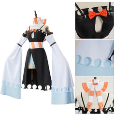 Gachiakuta (2025) Amo Empool Black Dress Set Outfits Cosplay Costume