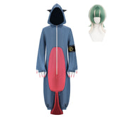 Gachiakuta (2025) Guita Hebby Fantasia Blue Kaiju Jumpsuit Outfits Cosplay Costume