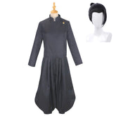 Geto Suguru Black School Uniform Set Outfits Cosplay Costume