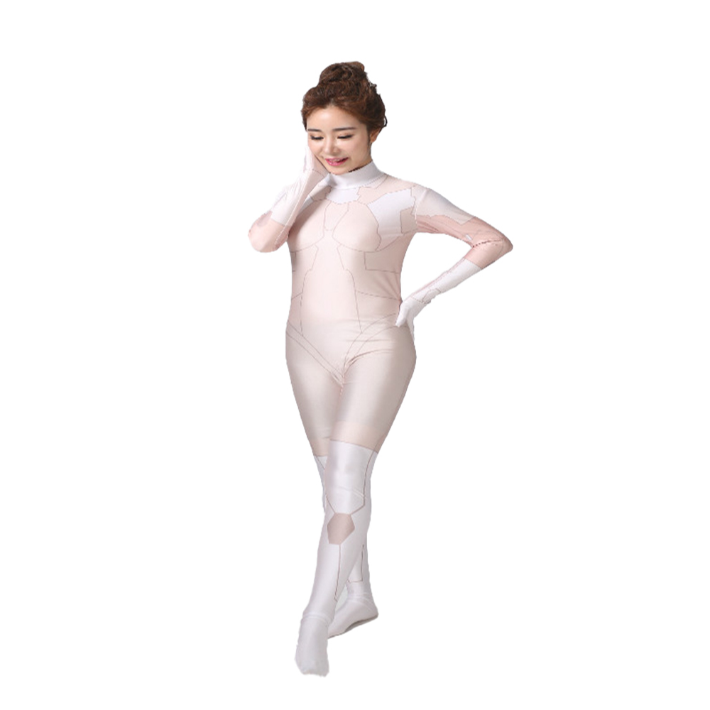 Ghost In The Shell Motoko Kusanagi Flesh Jumpsuit Outfits Cosplay Costume