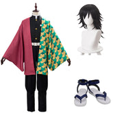 Giyuu Outfit Cosplay Costume Halloween Carnival Suit