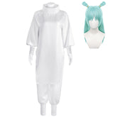 Hajime Kashimo White Set Outfits Cosplay Costume Halloween Carnival Suit