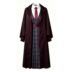 Harry Potter (2026) Hermione Granger School Uniform Magic Robe Cosplay Costume Halloween Carnival Suit