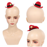Hazbin Hotel (2024) Valentino Angel Dust Red Hat Cap Cosplay Accessories Props