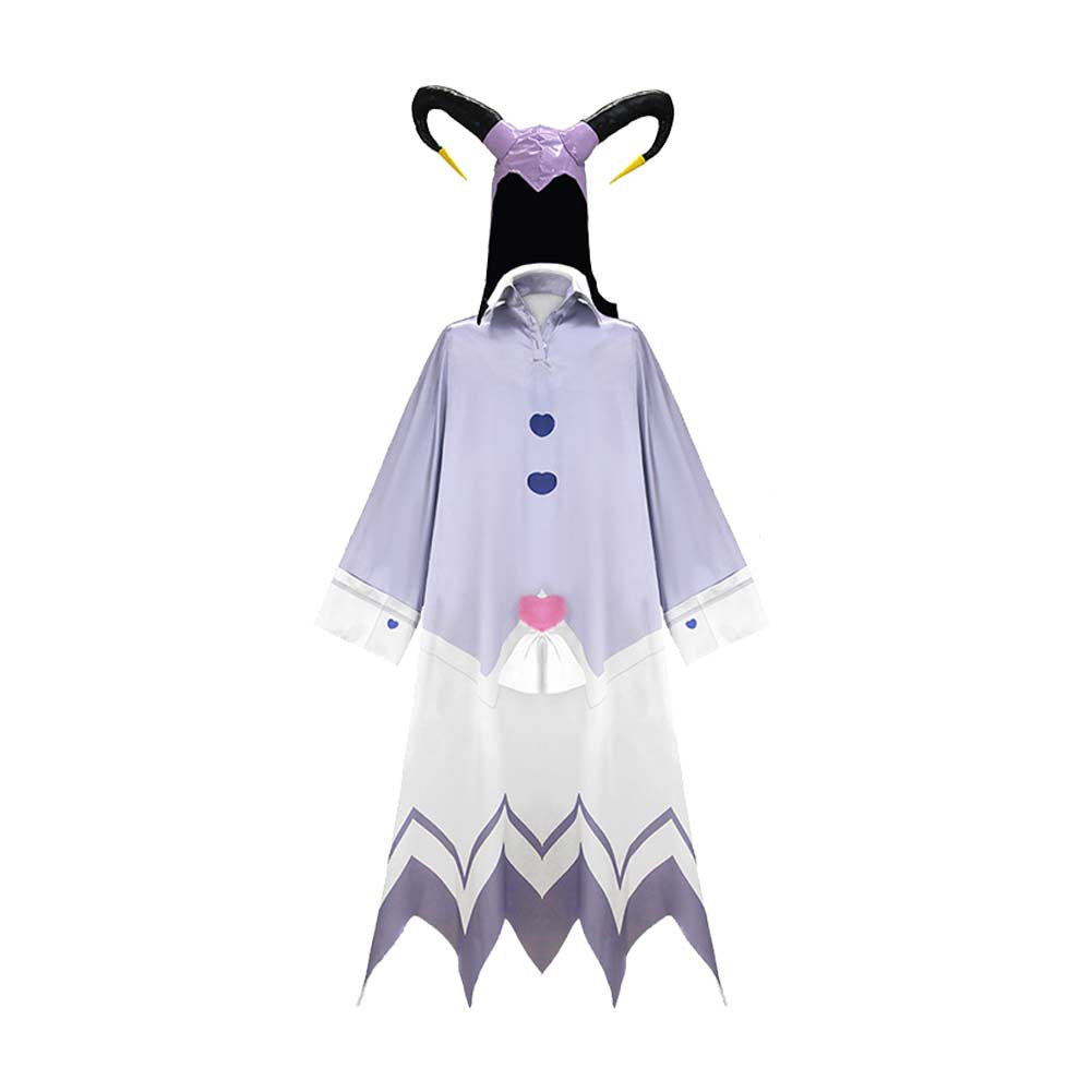 Hazbin Hotel 2 (2025) Adam Purple Butler Cafe Set Outfits Cosplay Costume