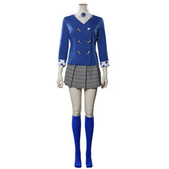 Heathers Veronica Sawyer Blue Uniform Set Outfits Halloween Carnival Cosplay Costume Suit