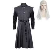 House Of The Dragon Daemon Targaryen Gray Coat Outfits Cosplay Costume