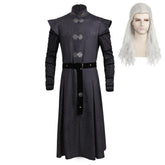 House Of The Dragon Daemon Targaryen Gray Jacquard Outfits Cosplay Costume