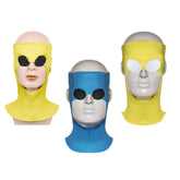 Invincible Season 3 (2025) Mark Grayson Blue Yellow Mask Cosplay Accessories Props