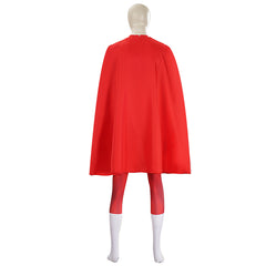 Invincible Season 3 (2025) Omni-Man Nolan White Red Jumpsuit Outfits Cosplay Costume